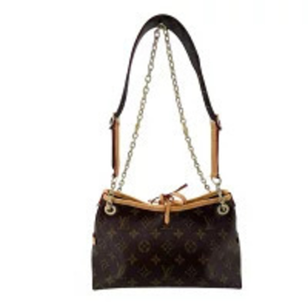 Louis Vuitton Carryall Monogram Canvas Brown Shoulder Bag RD